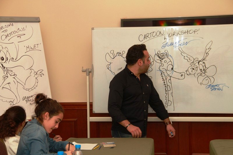 Comic Illustration workshop with Gilbert Simon